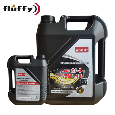 Factory China Diesel  Car Truck Use 15W-40 Lubricating Oil  BOSIL FLUFFY 15w40 Diesel Engine API CI-4 Synthetic Lubricant Oil