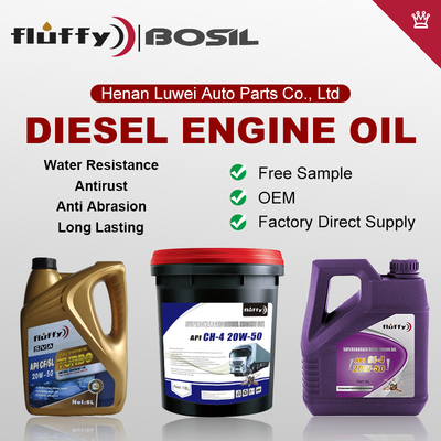 Factory China Diesel  Car Truck Use 15W-40 Lubricating Oil  BOSIL FLUFFY 15w40 Diesel Engine API CI-4 Synthetic Lubricant Oil